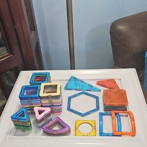 Colorful Magnetic Building Blocks Set for Kids